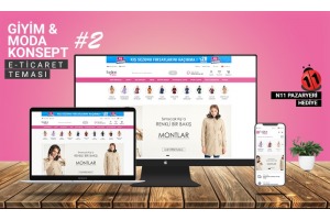 Giyim & Moda E-Ticaret Konsepti #2